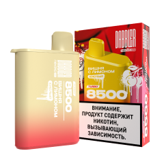 BRUSKO Dabbler TURBO 8500 POD-1 "Вишня с лимоном и кислинкой" 20