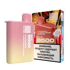 BRUSKO Dabbler TURBO 8500 POD-1 "Клубника с кокосовым кремом" 20