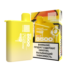 BRUSKO Dabbler TURBO 8500 POD-1 "Персик с лимоном и кислинкой" 20